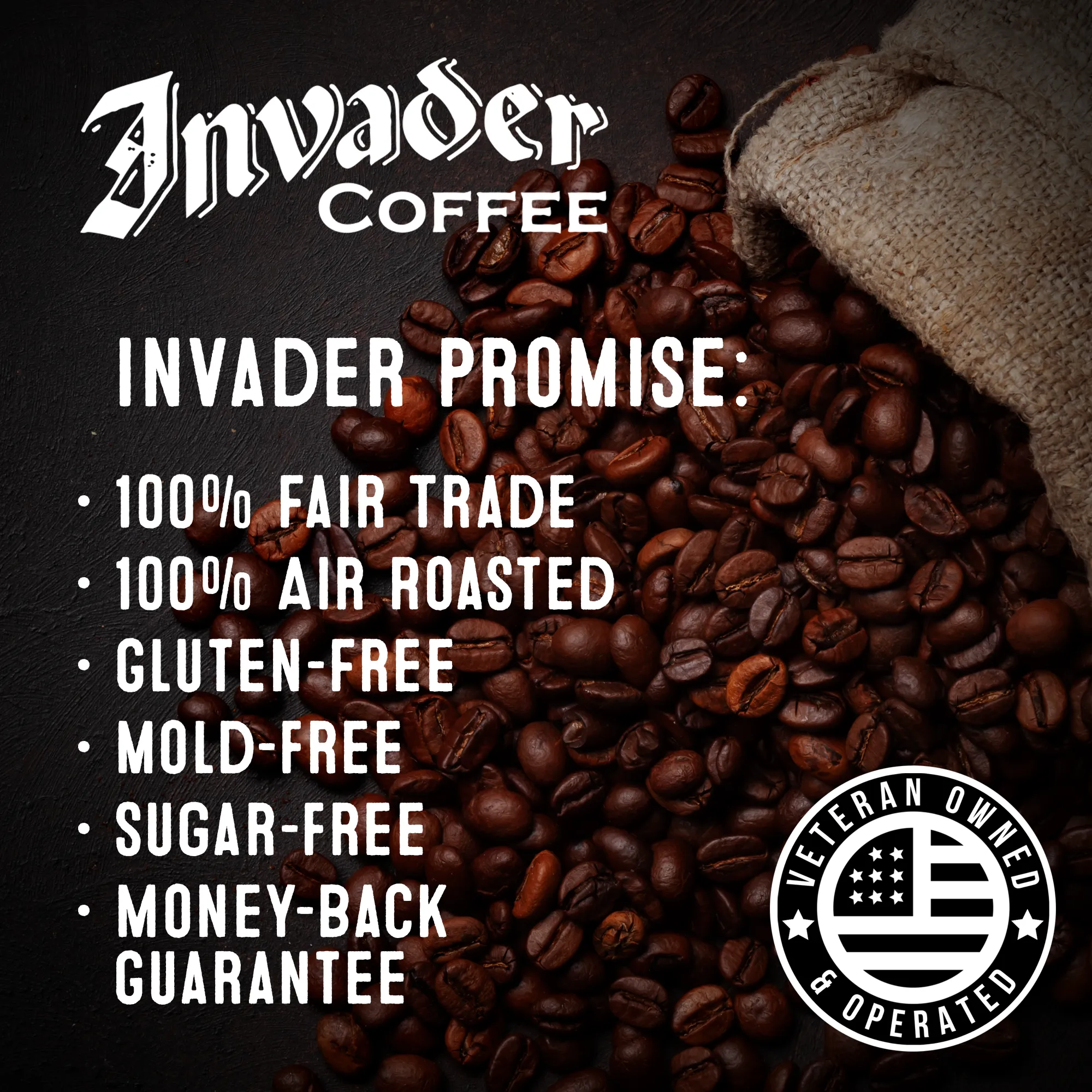 Whiskey 12 ct. K-Cups by Invader Coffee