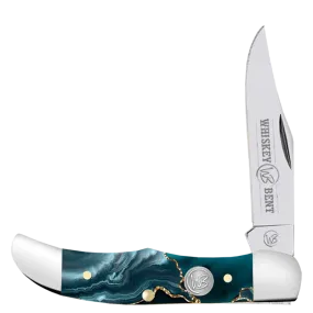 Whiskey Ranch Gold Rush Mini Hunter Knife - WB14-23