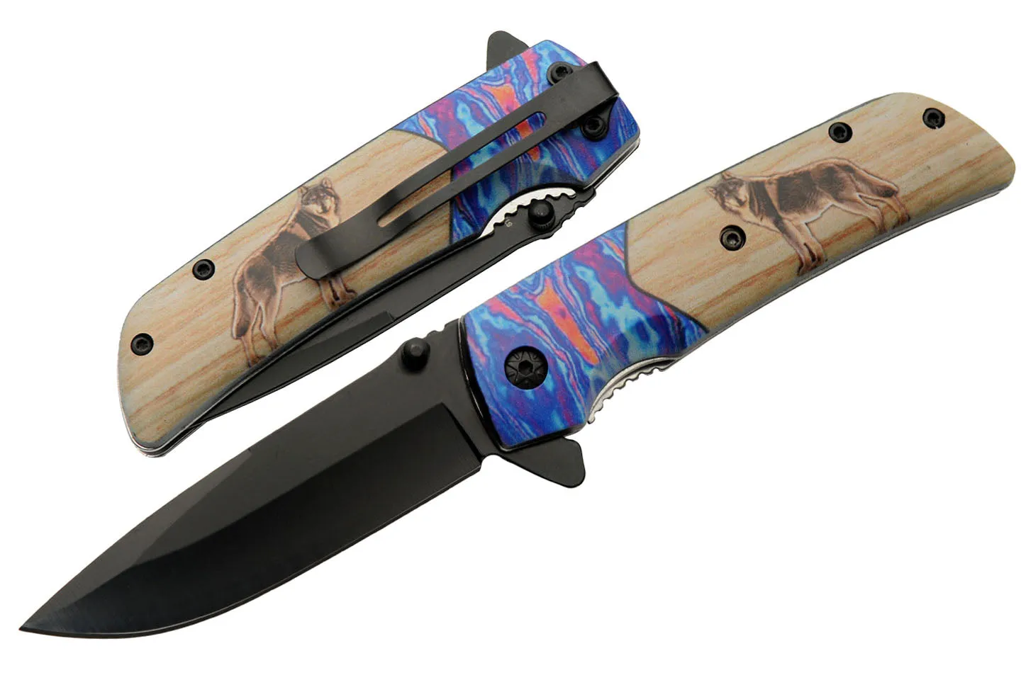 Wild Wolf Assisted Open Folding Knife