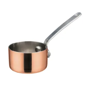 Winco DCWA-201C Mini Sauce Pan, 2"Dia x 1-3/16"H, Copper Plated