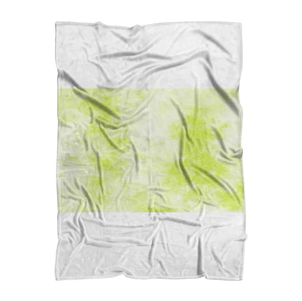 Yellow Cloud Sublimation Throw Blanket